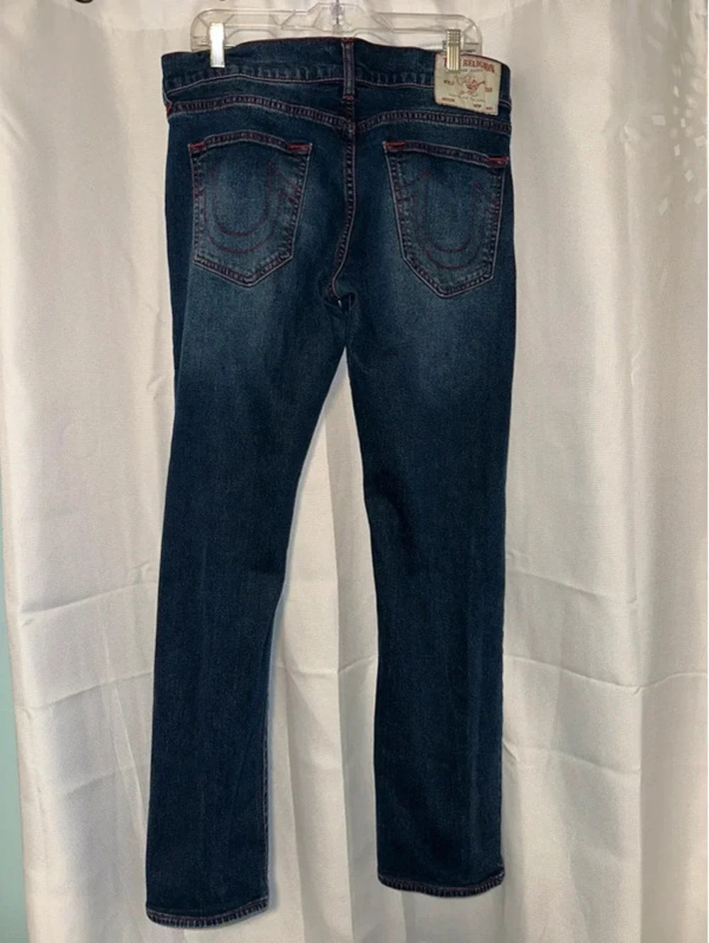 True Religion Ricky Relaxed Straight Jeans 34